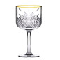 Komplet 4 kieliszków Timeless Gold do wina 500 ml PASABAHCE