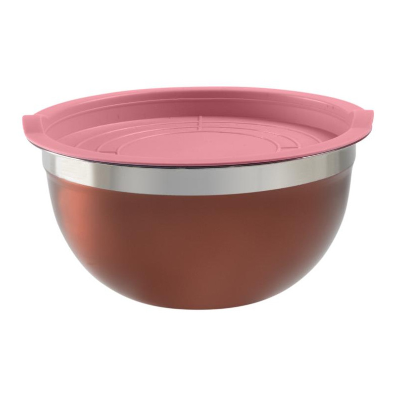 AM-MINESTRONE MISKA KPL 2EL 18 20CM STAL ROZ