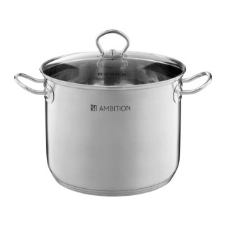 AM-ACERO GARNEK WYS 28CM 13,5L SZKL POKR IND