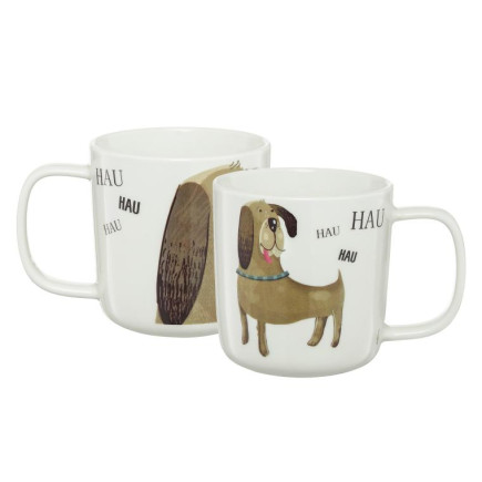 AM-PETS KUBEK 370ML PIES BRAZOWY