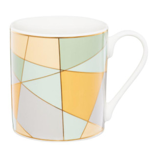 AM-GEOMETRIC PASTEL ROMBY KUBEK 380ML NBC