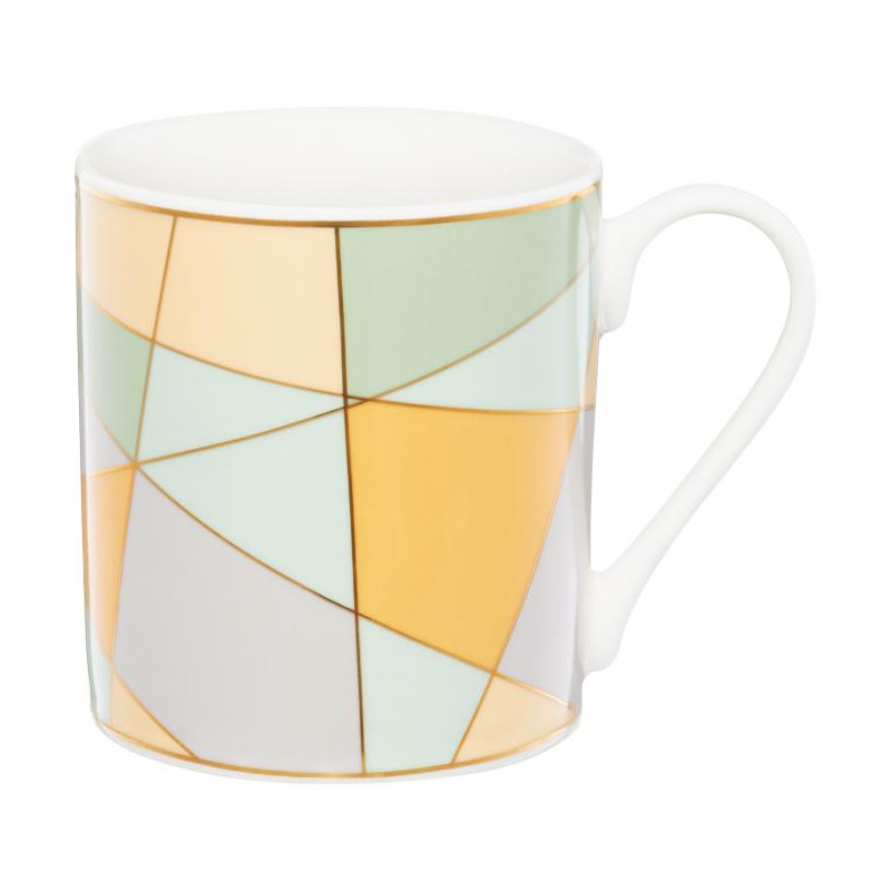 AM-GEOMETRIC PASTEL ROMBY KUBEK 380ML NBC