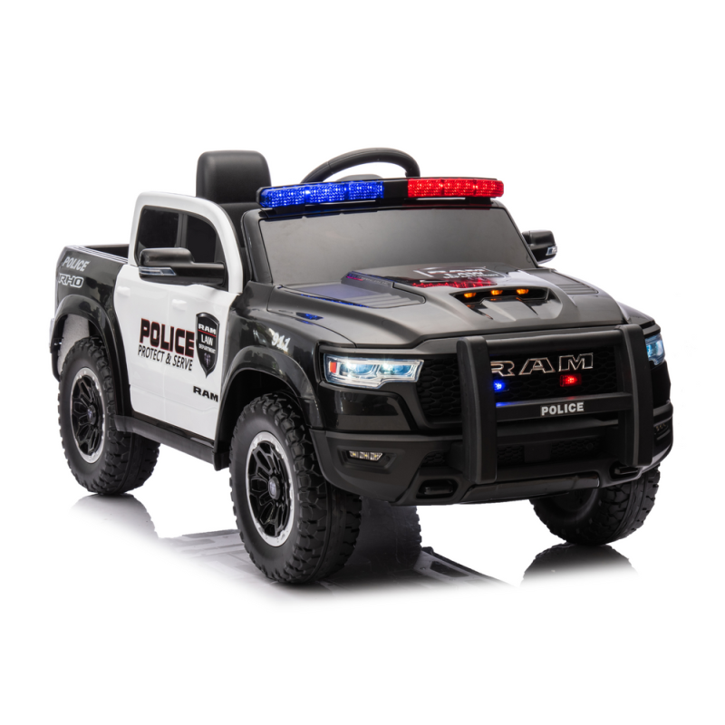 Auto na akumulator Dodge Ram Policyjny Czarny EAN: 5905991034476 Auto na akumulator Dodge Ram Policyjny Czarny EAN: 5905991034476