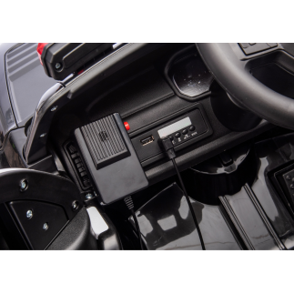 Auto na akumulator zb618p dodge ram policyjny czarny