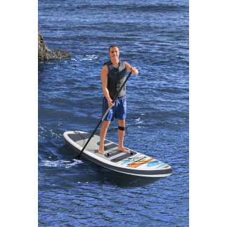 Deska sup hydro-force 305 x 84 x 12 cm white cap bestway 65341