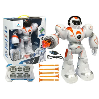 Robot zdalnie sterowany pomarańczowy