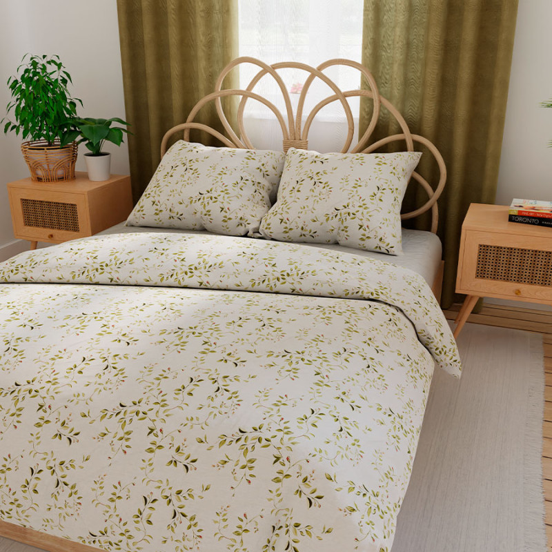 Orlina komplet pościeli bawełna satynowa 160x200cm EAN: 5906450925632