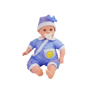 Lalka bobas 45 cm w niebieskim ubraniu - EAN: 5908275997467