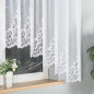 Berenika firanka żakardowa gotowa, szerokość 400 x wysokość 160cm, kolor 001 biały