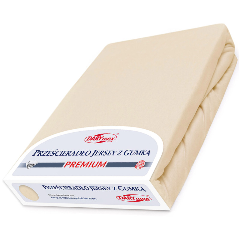 Prześcieradło Jersey Z Gumką Premium 120X200, EAN: [tu wprowadź EAN]