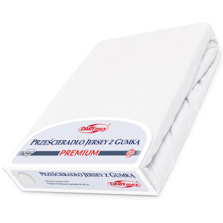 Prześcieradło Jersey Z Gumką 001/90X200 Premium