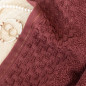 Ręcznik Neptun 70x140cm ciemno czerwony burgundowy EAN: 5906450012387