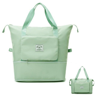 Da80b torba regulowana podróżna plażowa   zielona