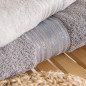 Ręcznik Oskar 70x140cm ciemny szary 007 EAN: 5906450012585
