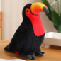 Pluszowy tukan maskotka czerwony 30cm - przytulanka EAN: 5905991033134