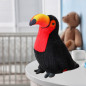 Pluszowy tukan maskotka czerwony 30cm - przytulanka EAN: 5905991033134