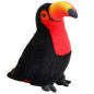 Pluszowy tukan maskotka czerwony 30cm - przytulanka EAN: 5905991033134