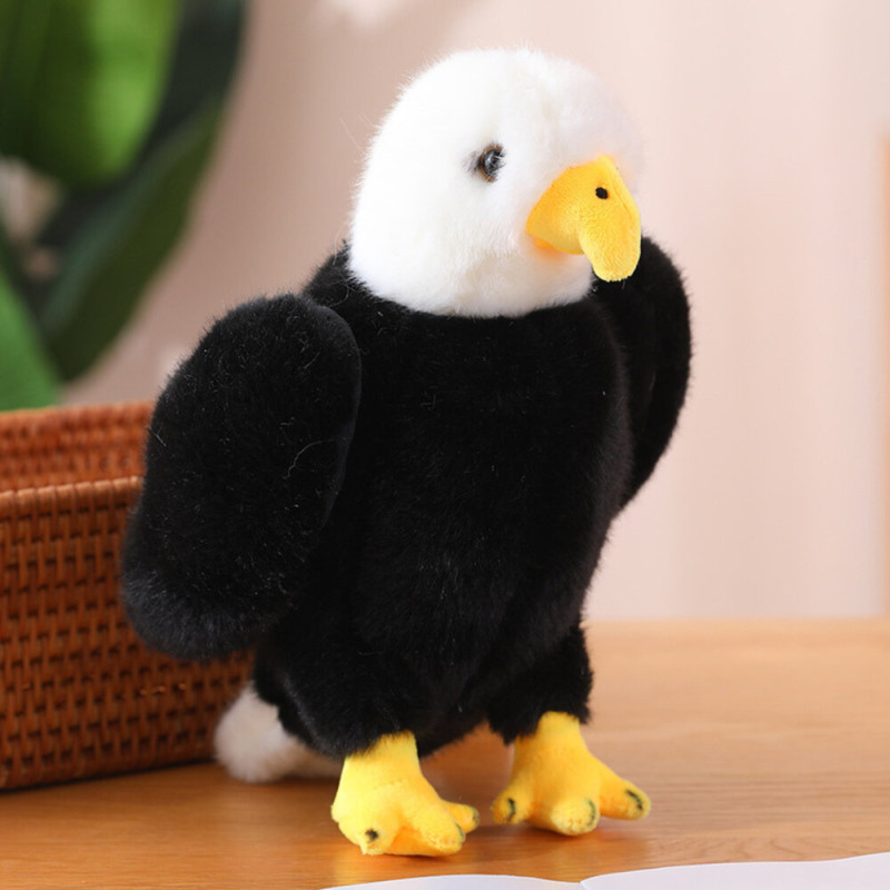 Pluszowy orzeł czarno-biały 25cm - maskotka przytulanka EAN: 5905991033950