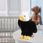 Pluszowy orzeł czarno-biały 25cm - maskotka przytulanka EAN: 5905991033950