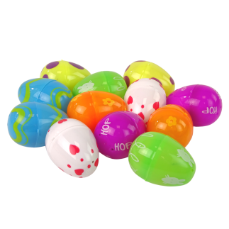 Zestaw jajka wielkanocne squishy 12 sztuk