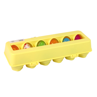 Zestaw jajka wielkanocne squishy 12 sztuk