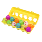 Zestaw jajka wielkanocne squishy 12 sztuk