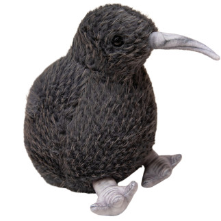Pluszowy ptak kiwi pluszak maskotka przytulanka czarny 21cm