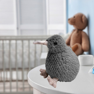 Pluszowy ptak kiwi pluszak maskotka przytulanka szary 17cm