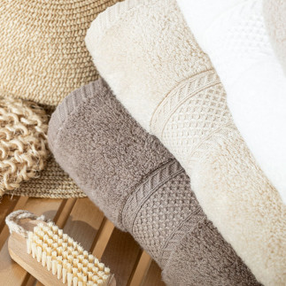 Rodos ręcznik, 50x90cm, kolor 012 ciepły brąz