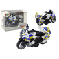Policyjny Motocykl z Napędem Frykcyjnym, Światłem i Dźwiękiem - EAN 5905991036258