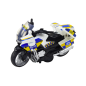 Policyjny Motocykl z Napędem Frykcyjnym, Światłem i Dźwiękiem - EAN 5905991036258