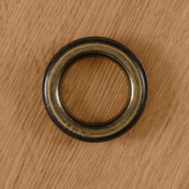 Przelotka metalowa brąz chrom 40mm/60mm pod firany EAN: 5906450924420