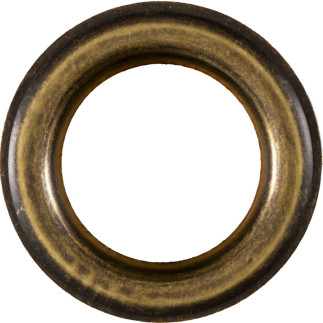 Przelotka metalowa, śr wew 40mm zewn. 60mm, kolor brąz chrom 032 - pod tkaniny