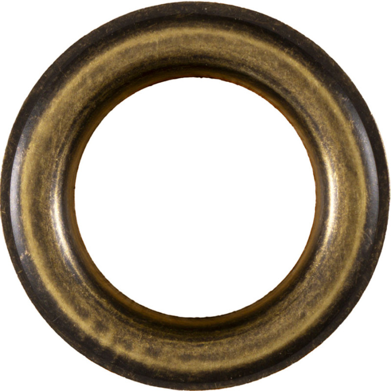 Przelotka metalowa brąz chrom 032, śr. wew 40mm, zewn. 60mm - pod tkaniny EAN: 5906450924406