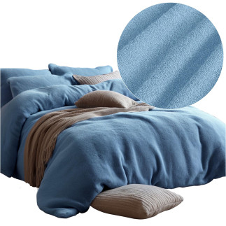 Pościel Frotte Niebieski 160x200 - EAN: [tu wstaw ean]