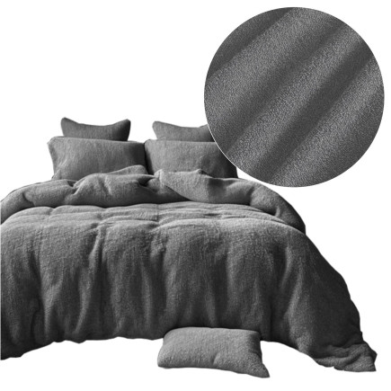 Pościel Frotte Szary 160x200 - EAN: [wstaw EAN]