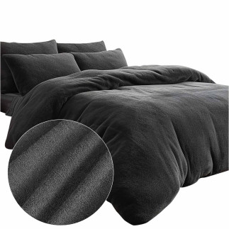 Pościel Frotte Antracyt 40/160X200