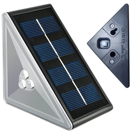 Solarna lampka led na schody 2szt