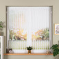 Zazdrostka haftowana panelowa na batyście 40cm naturalna kolor 010, EAN: 5906450009615