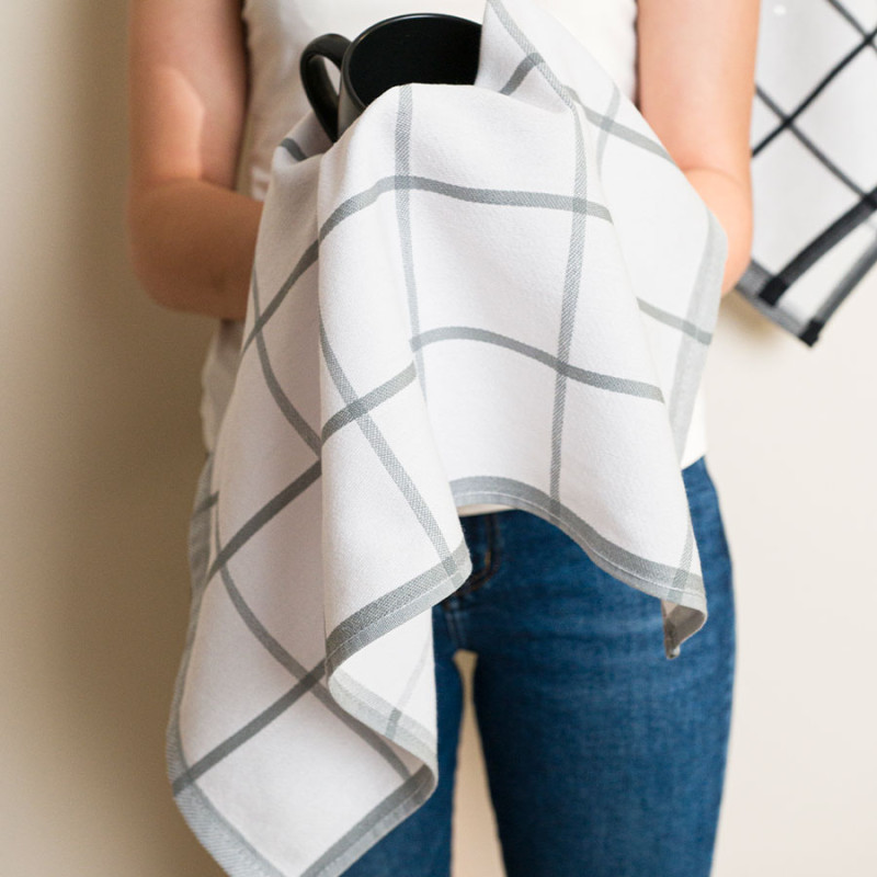 Kratka ścierka kuchenna szara 50x70cm EAN: 5907693293212