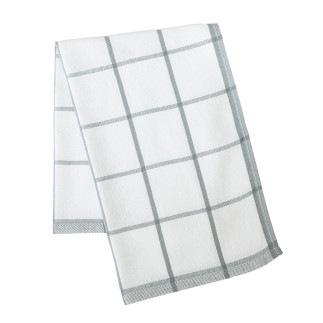 Kratka ścierka kuchenna, rozmiar 50x70cm, kolor szary 001