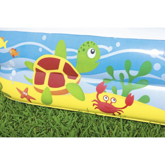 Basen dmuchany dla dzieci z daszkiem 140 x 140 x 114 cm Bestway 52192 EAN: 6942138951448