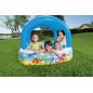 Basen dmuchany dla dzieci z daszkiem 140 x 140 x 114 cm Bestway 52192 EAN: 6942138951448 Basen dmuchany dla dzieci z daszkiem 140 x 140 x 114 cm Bestway 52192 EAN: 6942138951448