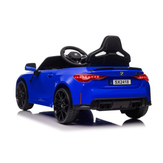 BMW M4 Akumulatorowy Auto w Niebieskim Lakierze - EAN: 5905884456323