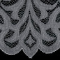 Zuriel panel żakardowy gotowy 90x250cm biały z szarym EAN: 5907693221949