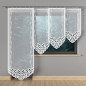 Arun panel żakardowy biały 90x250 cm - EAN: 5907693230453