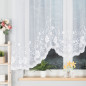 Teresa firanka żakardowa gotowa, szerokość 300 x wysokość 160cm, kolor 001 biały