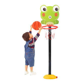 Kosz do gry w koszykówkę regulowany żaba zielona 110cm - EAN: 5905991034728