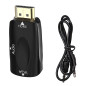 Adapter HDMI do VGA Gold Plated HD31B - EAN 5907621810177