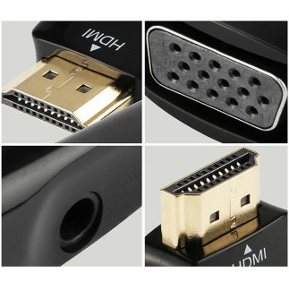 Hd31b adapter hdmi to vga gold plated
